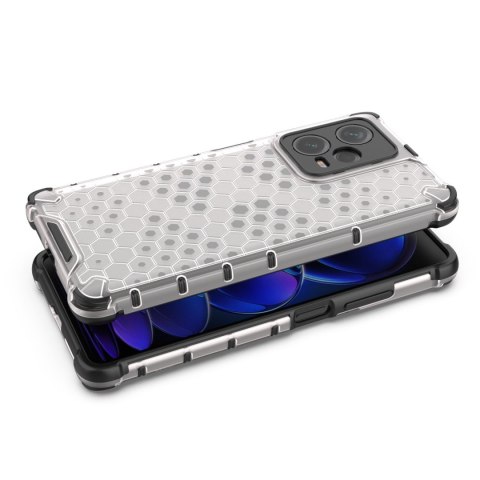 Etui pancerny hybrydowy pokrowiec do Xiaomi Redmi Note 12 Pro+ Honeycomb czarny Etui pancerny hybrydowy pokrowiec do Xiaomi Redmi Note 12 Pro+ Honeycomb czarny
