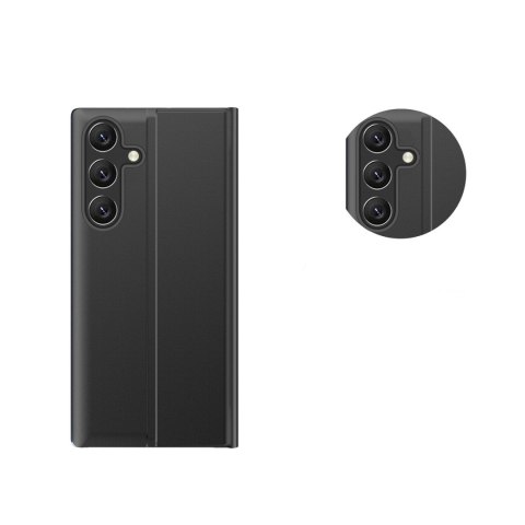 Etui pokrowiec z klapką i podstawką do Xiaomi Redmi 11A / Poco C55 / Redmi 12C New Sleep Case czarny Etui pokrowiec z klapką i podstawką do Xiaomi Redmi 11A / Poco C55 / Redmi 12C New Sleep Case czarny