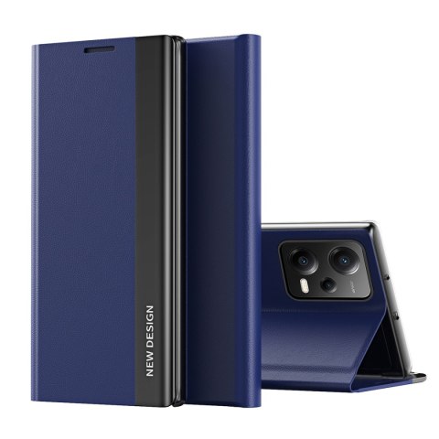 Etui pokrowiec z klapką i podstawką do Xiaomi Redmi Note 12 5G / Poco X5 5G Sleep Case Pro niebieski Etui pokrowiec z klapką i podstawką do Xiaomi Redmi Note 12 5G / Poco X5 5G Sleep Case Pro niebieski