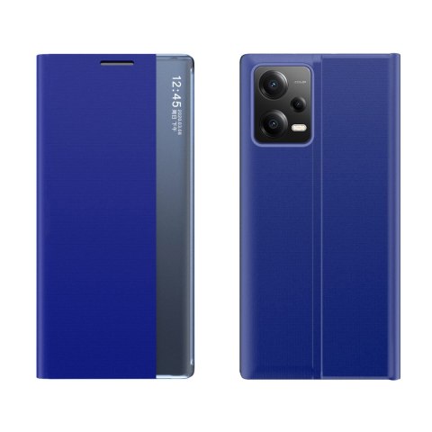 Etui pokrowiec z klapką i podstawką do Xiaomi Redmi Note 12 Pro+ New Sleep Case niebieski Etui pokrowiec z klapką i podstawką do Xiaomi Redmi Note 12 Pro+ New Sleep Case niebieski