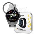 Szkło hartowane 9H na cały ekran Fossil Gen 6 z czarną ramką Full Glue