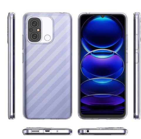 Ultra cienkie etui pokrowiec 0.5mm do Xiaomi Xiaomi Redmi 11A / Poco C55 / Redmi 12C Ultra Clear przezroczyste Ultra cienkie etui pokrowiec 0.5mm do Xiaomi Xiaomi Redmi 11A / Poco C55 / Redmi 12C Ultra Clear przezroczyste