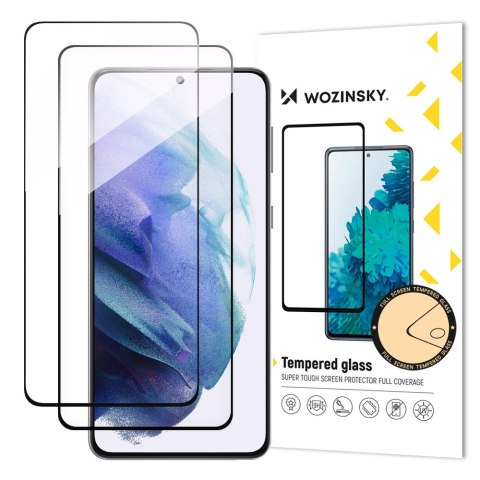 ZESTAW 2x Szkło hartowane 9H na cały ekran Samsung Galaxy S23 z czarną ramką Full Glue ZESTAW 2x Szkło hartowane 9H na cały ekran Samsung Galaxy S23 z czarną ramką Full Glue