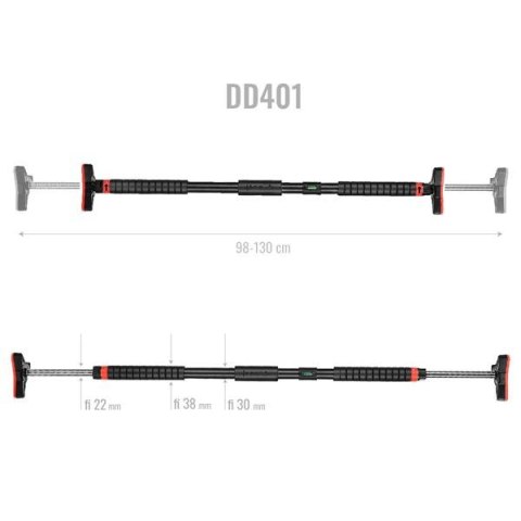 DD401 DRĄŻEK ROZPOROWY Z POZIOMICĄ 98-130 CM HMS DD401 DRĄŻEK ROZPOROWY Z POZIOMICĄ 98-130 CM HMS