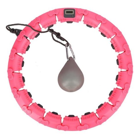 FH03 PINK HULA HOP Z OBCIĄŻNIKIEM I LICZNIKIEM STOCK FH03 PINK HULA HOP Z OBCIĄŻNIKIEM I LICZNIKIEM STOCK