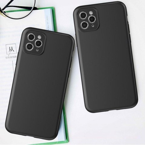 Cienki silikonowy pokrowiec etui do Xiaomi Redmi A2 / Redmi A1 Soft Case czarny Cienki silikonowy pokrowiec etui do Xiaomi Redmi A2 / Redmi A1 Soft Case czarny