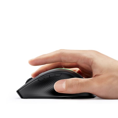 Ergonomiczna bezprzewodowa mysz myszka do komputera MU101 Bluetooth 2.4 GHz niebieska Ergonomiczna bezprzewodowa mysz myszka do komputera MU101 Bluetooth 2.4 GHz niebieska