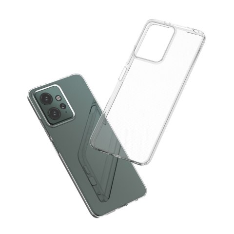 Etui silikonowe pokrowies do Xiaomi Redmi 12 Ultra Clear przezroczyste Etui silikonowe pokrowies do Xiaomi Redmi 12 Ultra Clear przezroczyste