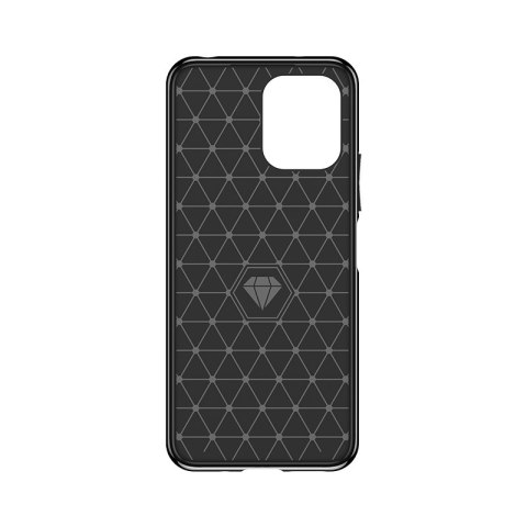 Pancerne elastyczne etui pokrowiec do Xiaomi Redmi 12 Thunder Case czarne Pancerne elastyczne etui pokrowiec do Xiaomi Redmi 12 Thunder Case czarne