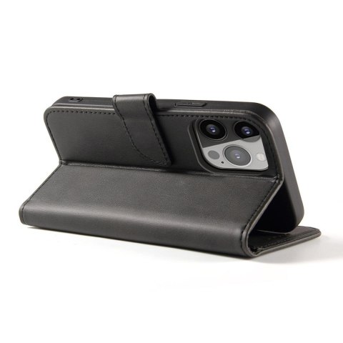 Pokrowiec etui z klapką i portfelem do Xiaomi Redmi Note 12 Magnet Case czarne Pokrowiec etui z klapką i portfelem do Xiaomi Redmi Note 12 Magnet Case czarne