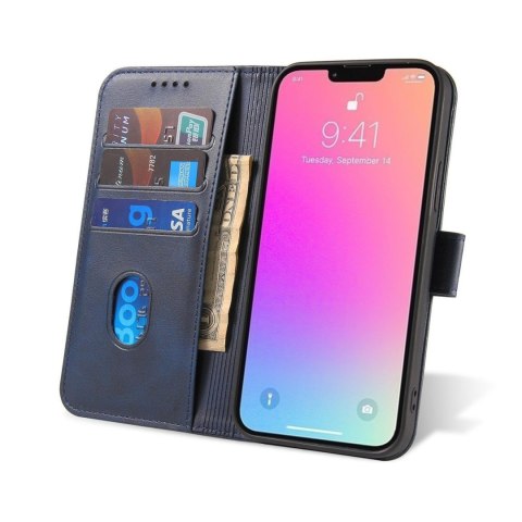 Pokrowiec etui z klapką i portfelem do Xiaomi Redmi Note 12 Pro+ Magnet Case niebieskie Pokrowiec etui z klapką i portfelem do Xiaomi Redmi Note 12 Pro+ Magnet Case niebieskie
