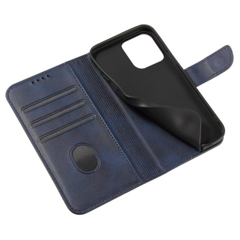 Pokrowiec etui z klapką i portfelem do Xiaomi Redmi Note 12 Pro+ Magnet Case niebieskie Pokrowiec etui z klapką i portfelem do Xiaomi Redmi Note 12 Pro+ Magnet Case niebieskie