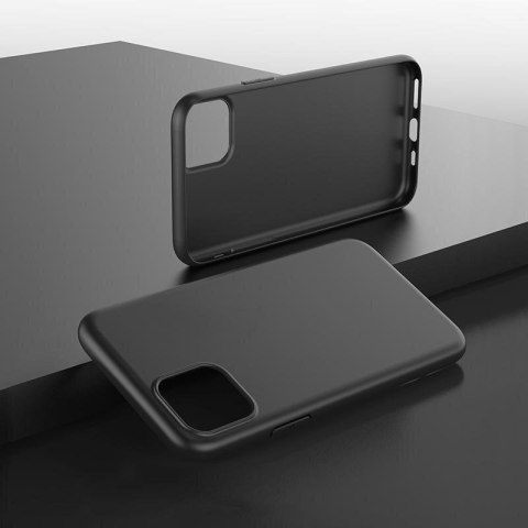 Żelowe elastyczne etui do iPhone 15 Soft Case czarne Żelowe elastyczne etui do iPhone 15 Soft Case czarne