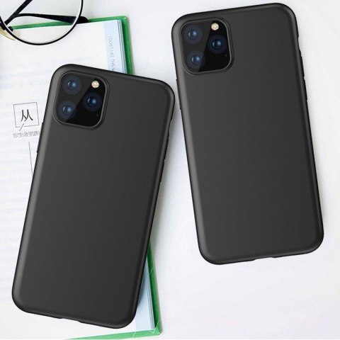 Żelowe elastyczne etui do iPhone 15 Soft Case czarne Żelowe elastyczne etui do iPhone 15 Soft Case czarne