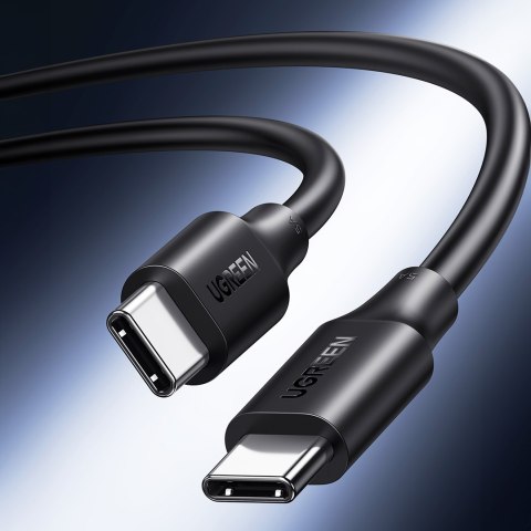 Kabel przewód USB-C PD QC 100W 5A 480Mb/s 1.5m czarny Kabel przewód USB-C PD QC 100W 5A 480Mb/s 1.5m czarny