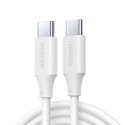 Kabel przewód USB-C PD QC 100W 5A 480Mb/s 2m biały