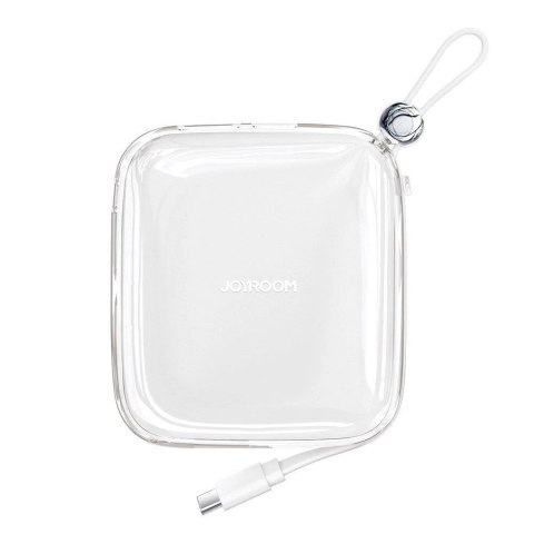 Mały lekki Powerbank 10000mAh USB-C USB-A biały Mały lekki Powerbank 10000mAh USB-C USB-A biały