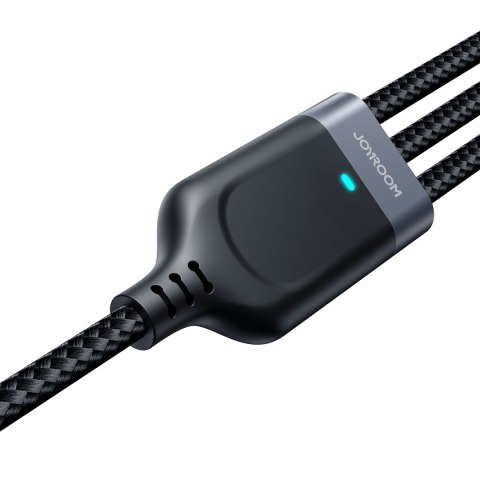3w1 Kabel przewód USB-A - iPhone Lightning USB-C microUSB Multi-Use 1.2m czarny 3w1 Kabel przewód USB-A - iPhone Lightning USB-C microUSB Multi-Use 1.2m czarny