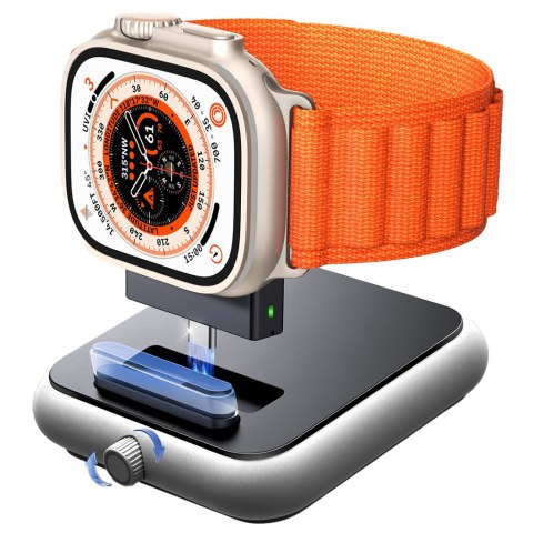 Ładowarka bezprzewodowa do smartwatcha Apple Watch USB-C czarna Ładowarka bezprzewodowa do smartwatcha Apple Watch USB-C czarna