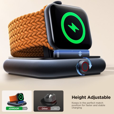 Ładowarka bezprzewodowa do smartwatcha Apple Watch USB-C czarna Ładowarka bezprzewodowa do smartwatcha Apple Watch USB-C czarna
