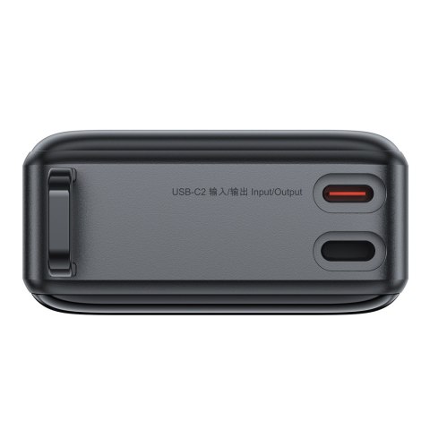 Powerbank 20000mAh M4 PD 67W z wbudowanym kablem USB-C czarny Powerbank 20000mAh M4 PD 67W z wbudowanym kablem USB-C czarny
