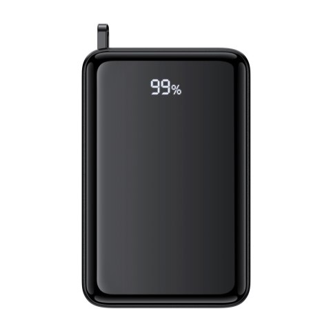 Powerbank 20000mAh M4 PD 67W z wbudowanym kablem USB-C czarny Powerbank 20000mAh M4 PD 67W z wbudowanym kablem USB-C czarny