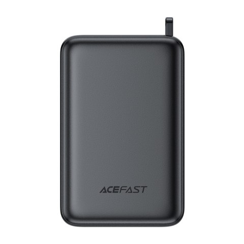 Powerbank 20000mAh M4 PD 67W z wbudowanym kablem USB-C czarny Powerbank 20000mAh M4 PD 67W z wbudowanym kablem USB-C czarny
