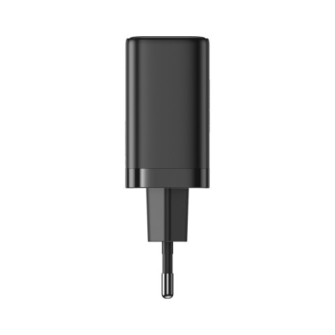 Szybka ładowarka sieciowa 2x USB-C / 1x USB-A 32W czarna Szybka ładowarka sieciowa 2x USB-C / 1x USB-A 32W czarna
