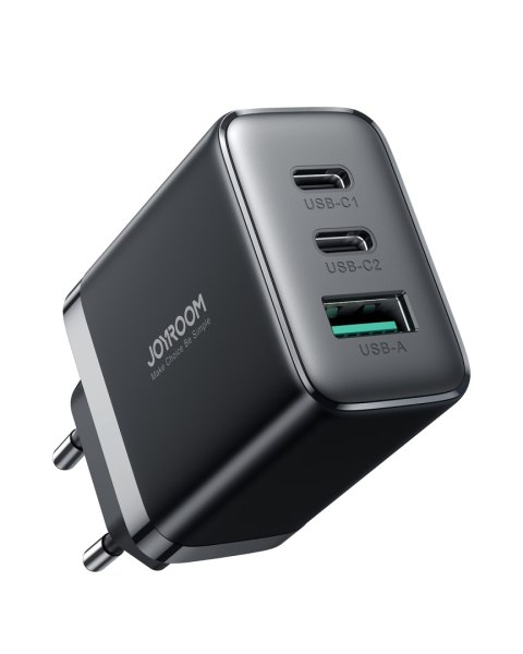 Szybka ładowarka sieciowa 2x USB-C / 1x USB-A 32W czarna Szybka ładowarka sieciowa 2x USB-C / 1x USB-A 32W czarna