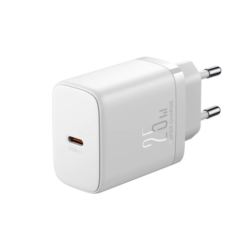 Szybka mała ładowarka sieciowa USB-C 25W biała Szybka mała ładowarka sieciowa USB-C 25W biała