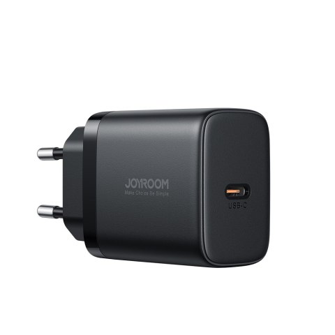 Szybka mała ładowarka sieciowa USB-C 25W + kabel USB-C 1m czarna Szybka mała ładowarka sieciowa USB-C 25W + kabel USB-C 1m czarna