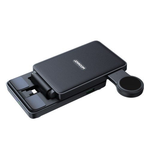 4w1 Stacja ładująca do Samsung Galaxy Buds Watch USB-C składana czarna 4w1 Stacja ładująca do Samsung Galaxy Buds Watch USB-C składana czarna