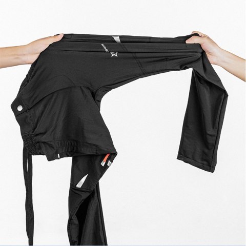 Komfortowe spodnie rowerowe oddychający materiał rozmiar 2XL czarne Komfortowe spodnie rowerowe oddychający materiał rozmiar 2XL czarne