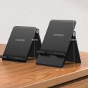 Składana podstawka na telefon tablet z regulacją wysokości czarna