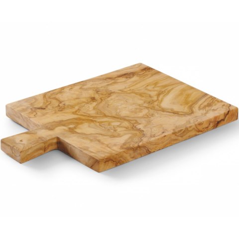 Deska do serwowania wędlin serów przekąsek z drewna oliwnego 340 x 230 mm Deska do serwowania wędlin serów przekąsek z drewna oliwnego 340 x 230 mm