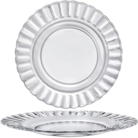 Talerz płytki Duralex PICARDIE transparentny 260 x 19 mm - zestaw 6 szt. Talerz płytki Duralex PICARDIE transparentny 260 x 19 mm - zestaw 6 szt.