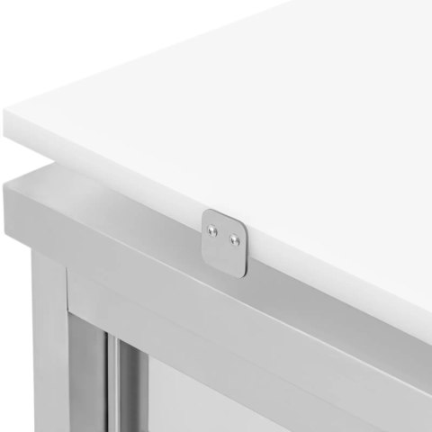 Szafka gastronomiczna wolnostojąca z deską do krojenia STAL 120 x 60 cm Szafka gastronomiczna wolnostojąca z deską do krojenia STAL 120 x 60 cm
