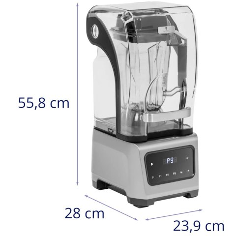 Blender kielichowy z obudową wyciszającą i cyfrowym panelem 2.5 l 1680 W Blender kielichowy z obudową wyciszającą i cyfrowym panelem 2.5 l 1680 W