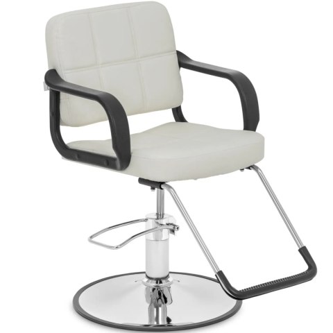 Fotel fryzjerski barberski kosmetyczny z podnóżkiem Physa EPSOM - beżowy Fotel fryzjerski barberski kosmetyczny z podnóżkiem Physa EPSOM - beżowy