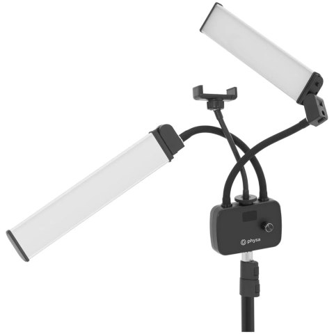 Lampa kosmetyczna do makijażu rzęs z uchwytem na smartfon LED 3200 - 5600 K 40 W Lampa kosmetyczna do makijażu rzęs z uchwytem na smartfon LED 3200 - 5600 K 40 W