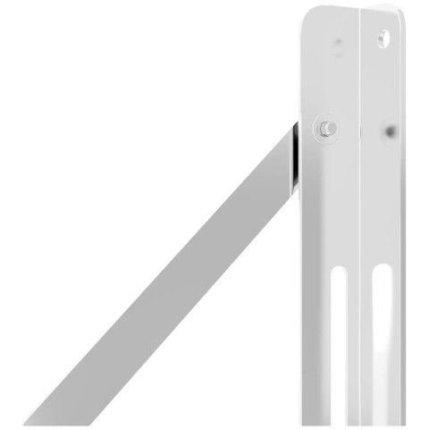 Półka ścienna wisząca rurkowa składana STAL 60 x 30 cm Półka ścienna wisząca rurkowa składana STAL 60 x 30 cm