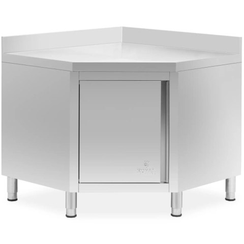 Szafa gastronomiczna narożna z rantem STAL 100 x 100 x 97 cm Szafa gastronomiczna narożna z rantem STAL 100 x 100 x 97 cm