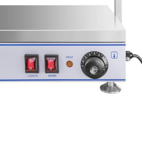 Elektryczna płyta taca grzewcza kompaktowa 4 lampy halogenowe 2000W 230V Elektryczna płyta taca grzewcza kompaktowa 4 lampy halogenowe 2000W 230V