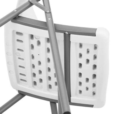 Krzesło cateringowe bankietowe ogrodowe składane 40 x 38 cm białe - 4 szt. Krzesło cateringowe bankietowe ogrodowe składane 40 x 38 cm białe - 4 szt.