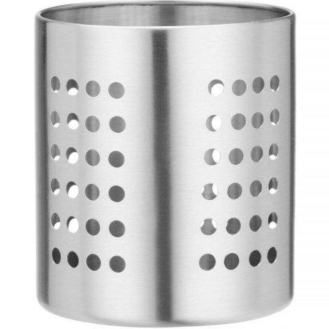 Pojemnik na sztućce perforowany STAL śr. 110 x 130 mm Pojemnik na sztućce perforowany STAL śr. 110 x 130 mm