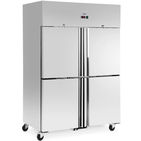 Szafa chłodnicza lodówka gastronomiczna na kółkach 4 drzwi 2-8C 1160 l Szafa chłodnicza lodówka gastronomiczna na kółkach 4 drzwi 2-8C 1160 l