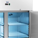 Szafa chłodnicza lodówka gastronomiczna na kółkach 4 drzwi 2-8C 1160 l