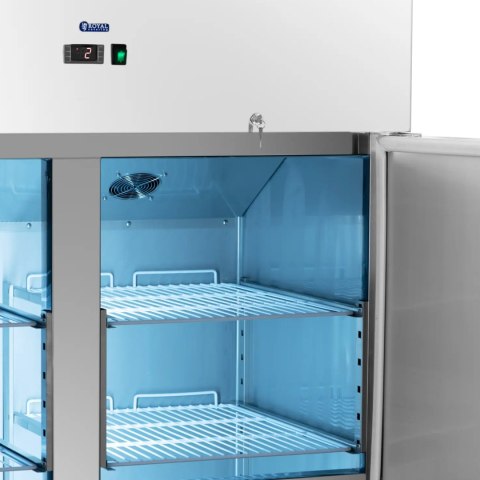 Szafa chłodnicza lodówka gastronomiczna na kółkach 4 drzwi 2-8C 1160 l Szafa chłodnicza lodówka gastronomiczna na kółkach 4 drzwi 2-8C 1160 l