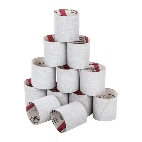 Tuleje szlifierskie polerskie na walec rozprężny 90x100mm 12szt. ziarnistość P240 Tuleje szlifierskie polerskie na walec rozprężny 90x100mm 12szt. ziarnistość P240
