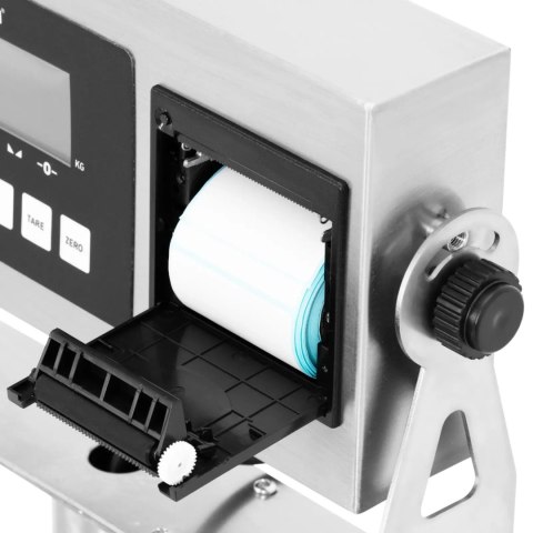 Waga platformowa z drukarką etykiet LCD 100 x 100 cm 500 kg / 50 g Waga platformowa z drukarką etykiet LCD 100 x 100 cm 500 kg / 50 g
